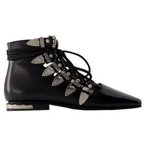 Aj1284 Ankle Boots - Toga Pulla - Leather - Black